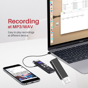 Aomago Mini <span class=keywords><strong>enregistreur</strong></span> vocal personnalisé, porte-clés, dictaphone, porte-clés, <span class=keywords><strong>clé</strong></span> <span class=keywords><strong>USB</strong></span> 8 Go, <span class=keywords><strong>enregistreur</strong></span> vocal - Product Image 4