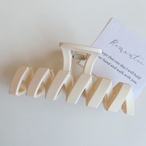 مبيع بالجملة شعر كوري غير لامع 11-موجة كبيرة من البلاستيك مشبك شعر للنساء شعر سميك - Product Image 5