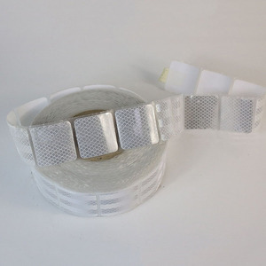 White Yellow Red Kiss Cut Reflective Sticker Micro <strong>Prism</strong> Prismatic Reflective Sheet ECE 104r Reflective <strong>Tape</strong> for Truck Vehicles - Product Image 3