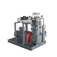Compresor de cloruro de metilo de alta presión, industrial, refrigerado por agua, montado sobre patines, de servicio pesado, de tipo pistón de conexión directa