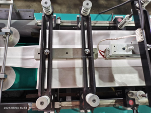 Hoàn toàn tự động trung tâm niêm phong túi nhỏ máy làm túi nhựa túi giấy máy làm giữa con dấu Túi máy PE Bopp - Product Image 2