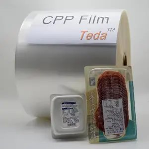 Envasado automático de alimentos película plástica suavizante materia prima BOPP/CPP/PE película plástica compuesta para envasado de alimentos