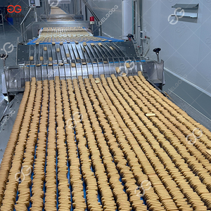 Machine automatique de fabrication de biscuits sandwich, mouleuse rotative, ligne de production industrielle de biscuits craquelins, machine de fabrication - Product Image 6