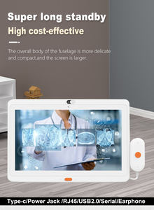 Tableta Android de Señalización Digital Médica de 13.3 Pulgadas con Botón de Llamada, Montada en la Pared del Hospital, con RK3568, para la Industria Médica - Product Image 3