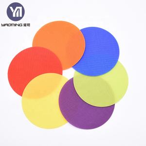 63 peças auto-adesivo plástico vinil tapetes marcadores para sala de aula assento educacional Dot marcadores para crianças aprendendo gancho e laço - Product Image 3