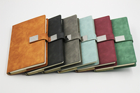 Commercio all'ingrosso Su Ordinazione Fibbia In Pelle Rigida Elegante Planner Notebook