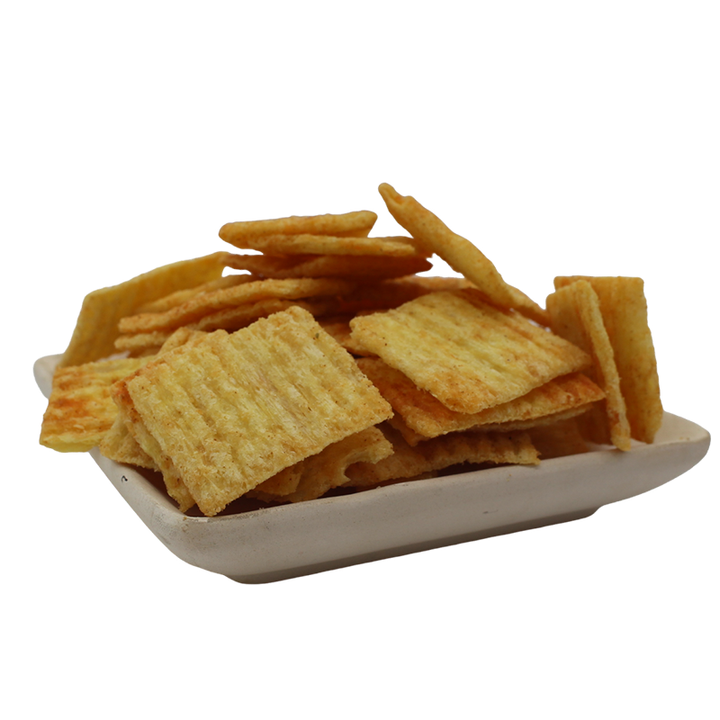 Crispy Rice Crackers Wholesale Ready-Made Snacks Bagged Traditional Handmade Rice Crackers