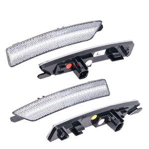 Ailead Lámpara LED de posición lateral para <span class=keywords><strong>Ford</strong></span> Mustang S650 2024-Lente ahumada y transparente, ámbar/rojo, paquete de <span class=keywords><strong>4</strong></span> - Product Image 2