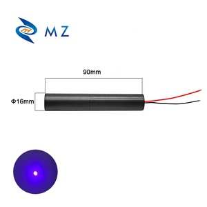 고정밀 단일 모드 유리 렌즈 블루 바이올렛 UV 도트 레이저 다이오드 (핫셀링 컴팩트 D16x90mm 405nm 10mw 20mw 30mw 50mw 100mw) - Product Image 3
