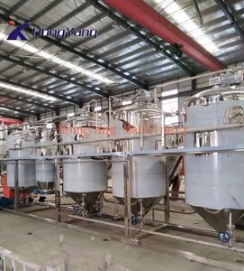 스테인레스 스틸 작은 세트 참깨 캐슈 너트 땅콩 콩 원유 정제 기계 정제 오일 가공 공장 - Product Image 5