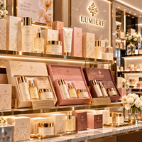 Boîte d'emballage cosmétique de luxe, boîte en papier personnalisée pour les soins de la peau, pour les marques de beauté haut de gamme