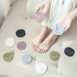 Open Teen Sokken Absorberend Metatarsal Pad Split Sokken Nieuw Ontwerp Onzichtbaar Katoen Vijf Vingers Half Vrouwen Zomer Custom Sokken