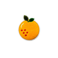 Écusson en chenille personnalisé et mignon pour animaux fruits pour bébés Écusson de broderie en chenille à repasser en vente en gros