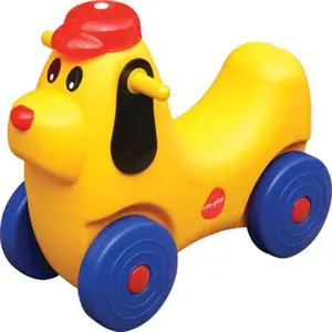 Unisex elettrico Walk & Ride giocattoli per bambini 2-12 anni Custom Dog Rider cavallo a dondolo all'aperto Baby Car prezzo all'ingrosso di tutte le età