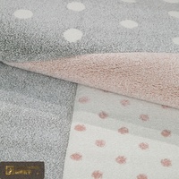 Tapis de chambre pour enfants LandScopeTech Noah KIDS en peluche à haute élasticité, 2850g, tapis en polypropylène haute densité, résistant aux taches