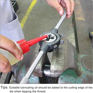 Có Thể Điều Chỉnh Tap Cờ Lê Tay Vít Chủ Đề Cắm Vòi Thiết Lập Chỉ Cờ Lê Metric Chủ Đề Máy Vòi Chết Cờ Lê - Product Image 5