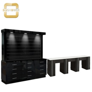 טיפול ספא מסמר מתלה עם הוביל למניקור ריהוט מניקור תחנת ארון אבקת האי - Product Image 6