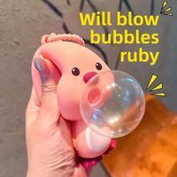 Jouets à bulles en forme de nourriture et d'animaux mignons, hamburger, cola, frites, jouets anti-stress, vente en gros, jouet souple en caoutchouc PU unisexe