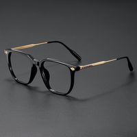 Monture de lunettes anti-lumière bleue de haute qualité, style rétro et professionnel, unisexe, tendance, qui affine le visage