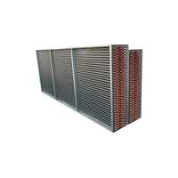 Équipement d'échange de chaleur de réfrigération CVC industrielle personnalisée Tube de cuivre aileron en aluminium composant de noyau de pompe de refroidisseur de surface