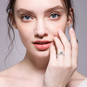 Anillos de Plata de Ley Unisex Baratos con Diseño de Infinito y Anillos de Boda con Diamantes Naturales de Alta Calidad en Oferta por los Vendedores - Product Image 4