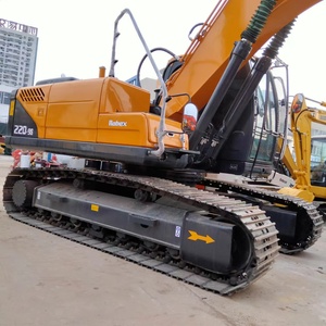 Excavadora Hidráulica Hyundai 220 de Alta Calidad, 22 Toneladas, para Construcción, con Motor, Caja de Cambios, Bomba de Engranajes y Rodamientos - Product Image 2