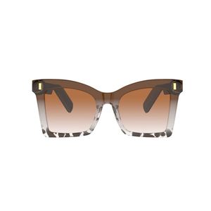 Gafas de Audio Inteligentes SM02 con Marco Degradado Marrón y Patillas de Plástico y Titanio - Product Image 2
