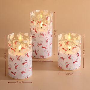 Mermei của 3D thực sự ngọn lửa trắng Pin hoạt động trà ánh sáng <span class=keywords><strong>LED</strong></span> trà ánh sáng - Product Image 1