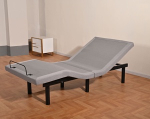 Head <strong>and</strong> Foot Control Multifunctional Queen Full Size Electric Adjustable <strong>Bed</strong> With <strong>Mattress</strong> - Product Image 3