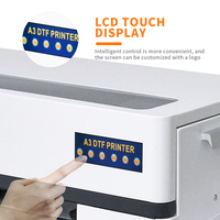 Imprimante DTF Professionnelle Super Colorée R-jet Pro avec Têtes d'Impression L1800 L1390 XP600 et Agitateur de Poudre Mini Gratuit