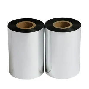 Ruban en résine de qualité supérieure <span class=keywords><strong>110</strong></span> mm x 70 m en PET compatible <span class=keywords><strong>TTR</strong></span> pour imprimante d'étiquettes Zebra, taille et couleur personnalisées - Product Image 3
