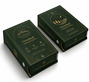 Boîte <span class=keywords><strong>à</strong></span> tiroir en carton ondulé personnalisée OEM, recyclable, pour 5 paquets de cigarettes CR, <span class=keywords><strong>étui</strong></span> d'emballage pour cônes pré-roulés infusés de fleurs - Product Image 3