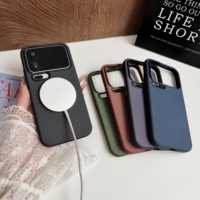 Étui de téléphone en tissu tissé Techwoven pour Xiaomi 15 17 Pro Max, compatible avec la charge sans fil, coque magnétique antichoc