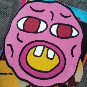 Alfombra con Diseño <span class=keywords><strong>de</strong></span> Corazón <span class=keywords><strong>de</strong></span> <span class=keywords><strong>Bad</strong></span> <span class=keywords><strong>Bunny</strong></span>, Portada del Álbum Un Verano Sin Ti, Alfombra Roja con Corazón Triste, Regalo <span class=keywords><strong>de</strong></span> San Valentín para Decoración <span class=keywords><strong>de</strong></span> Estudio - Product Image 2