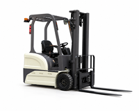FS FS-10 Innen-/Außenbereich Elektro-Gabelstapler Lithium-Ionen-Batterie (48V/52AH) Vollgummireifen 1500mm Gabellänge 2000mm Wendekreis