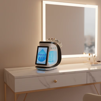Appareil de beauté à oxygène professionnel 7 en 1, appareil de soin du visage hyperbare pour un nettoyage en profondeur du visage
