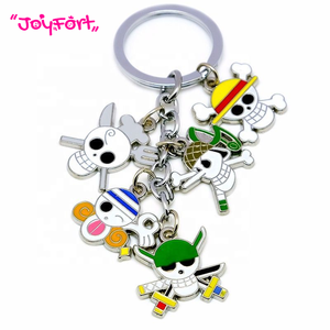 Llavero de Anime Japonés con Colgante de Metal Múltiple, Mini Figura de Aleación, Sets de Llaveros de Personajes - Product Image 1