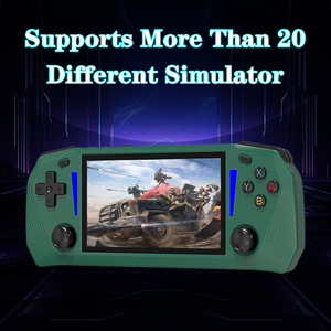 Consola de juegos portátil G33 de código abierto con pantalla IPS de 4.3 pulgadas, compatible con PSP y PS1, con WiFi para batallas en línea. - Product Image 5