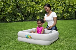 <span class=keywords><strong>Baignoire</strong></span> <span class=keywords><strong>gonflable</strong></span> carrée pour bébé Bestway 51116 Scrub-A-Dub - Product Image 3