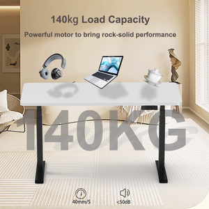 Table électrique réglable en hauteur 2AF3 140 kg – Cadre de table électrique pour postes de travail assis-debout avec double moteur brushless - Product Image 3