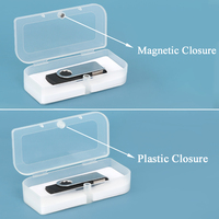 Estuche de Plástico para Memoria USB SUNSHING con Espuma, Estuche Personalizado para Memoria USB, Caja de Regalo, Soporte Portátil para Pendrive, Embalaje para Memoria USB