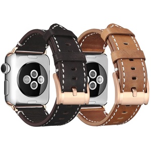 Coolyep สายหนังหรูเอวเล็กสายนาฬิกาอัจฉริยะสำหรับ <span class=keywords><strong>Apple</strong></span> Watch Series 1/2/3/4/5/6 <span class=keywords><strong>SE</strong></span> มีขนาด45มม. และ49มม. - Product Image 2