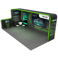 Stand Modulaire sur Mesure DIY Facile à Monter 10x20ft 20x20ft : Installez Votre Stand d'Exposition en 30 Minutes
