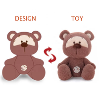 Peluche animaux en peluche CE ASTM OEM ODM créez vos propres jouets en peluche poupée Kpop personnalisée peluche poupées en peluche personnalisées