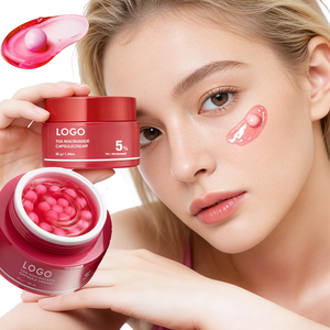 Crema Facial <span class=keywords><strong>de</strong></span> Colágeno Rosa FATAZEN, Crema Hidratante con Niacinamida <span class=keywords><strong>en</strong></span> Cápsulas para un Tono <span class=keywords><strong>de</strong></span> Piel Uniforme, Antienvejecimiento e Iluminadora - Product Image 1