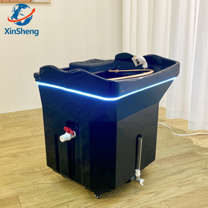Professionale Hair Spa Shampoo Led Lavello Stilista Portatile Testa Spa per il Lavaggio dei Capelli con la Circolazione di Acqua Lavello per Sciampo - Product Image 4