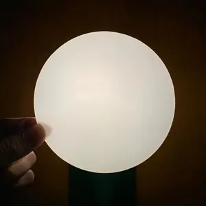 Opala brilhante fosco gravado geada anti-reflexo pet petg policarbonato folha para luz LED