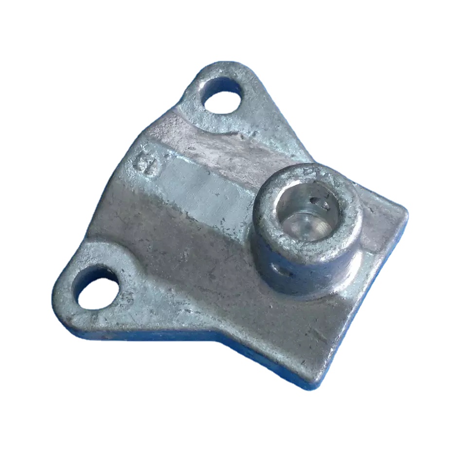 High Quality Custom Wholesale Zinc Alloy Engine Parts Roller Support Bracket Lost Wax Casting Services