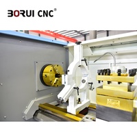 Tour à lit plat CNC CK6160 à longue portée avec options de distance entre centres étendue pour l'usinage de pièces cylindriques extra longues