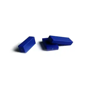 Custom Blue Waterproof Powerful Strong Neodymium Plastic Covered Magnets Block Magnet for Industry